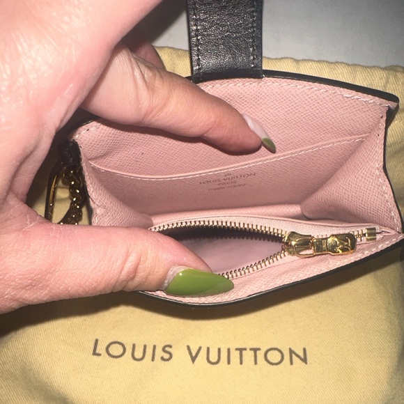 🎀 Louis Vuitton Rose Ballerine Epi Trunk multi cartes - Picture 4 of 15